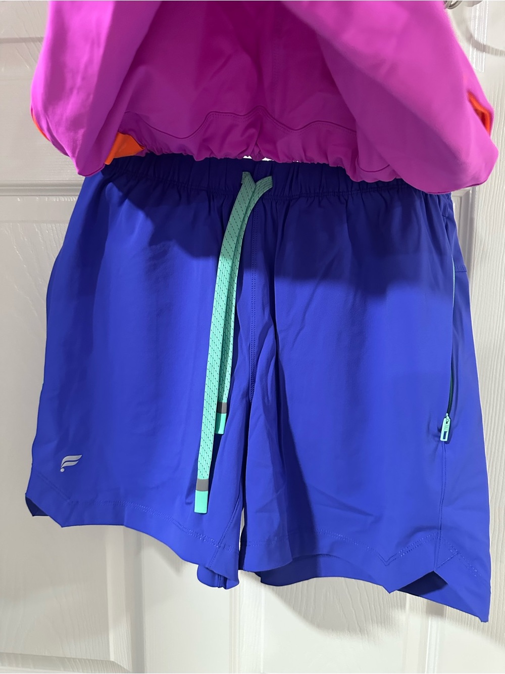 Fabletics 2 Pairs of Vibrant Athletic Shorts - Picture 2 of 6